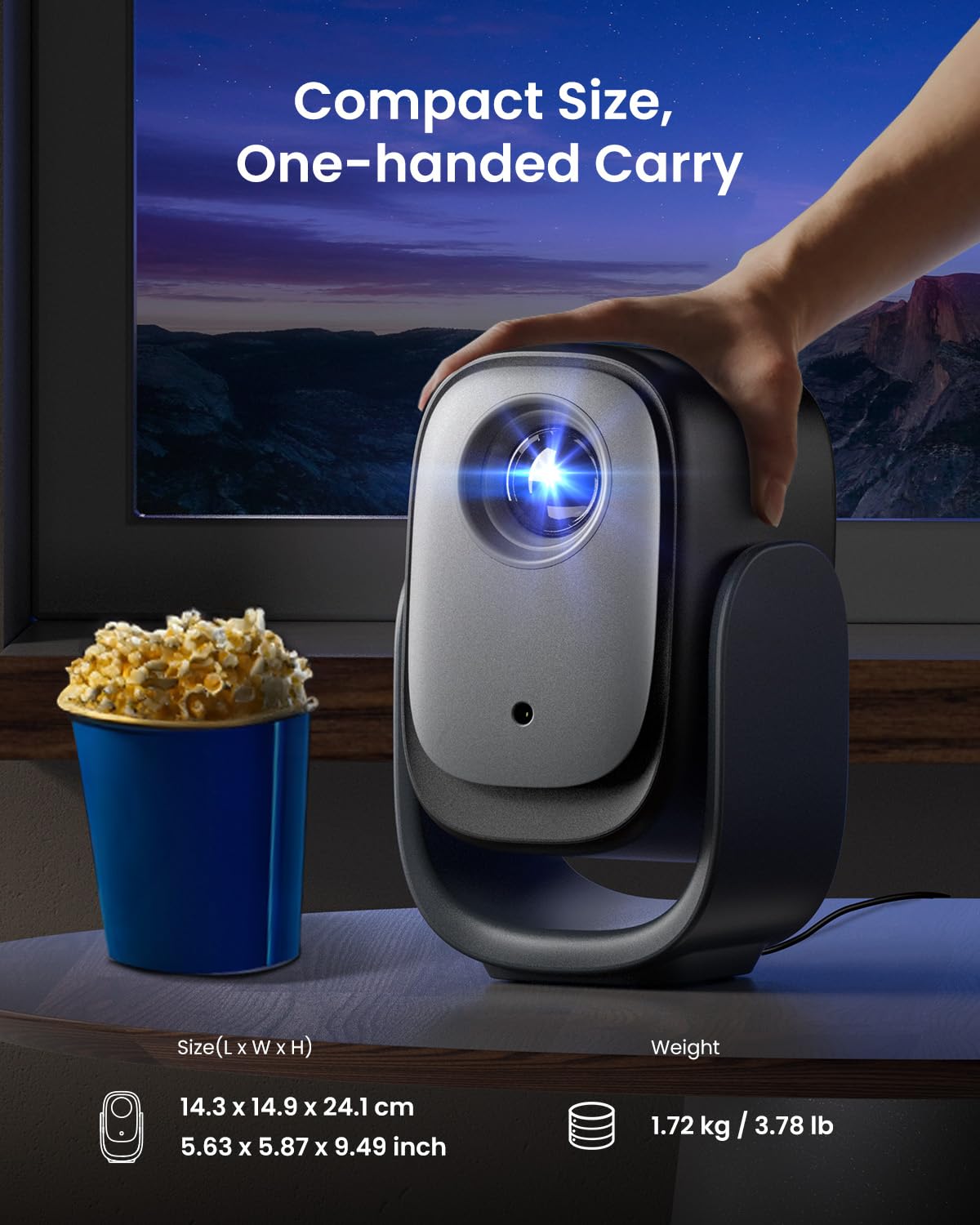 Amazon.com: Dangbei N2 mini Projector with Wifi and